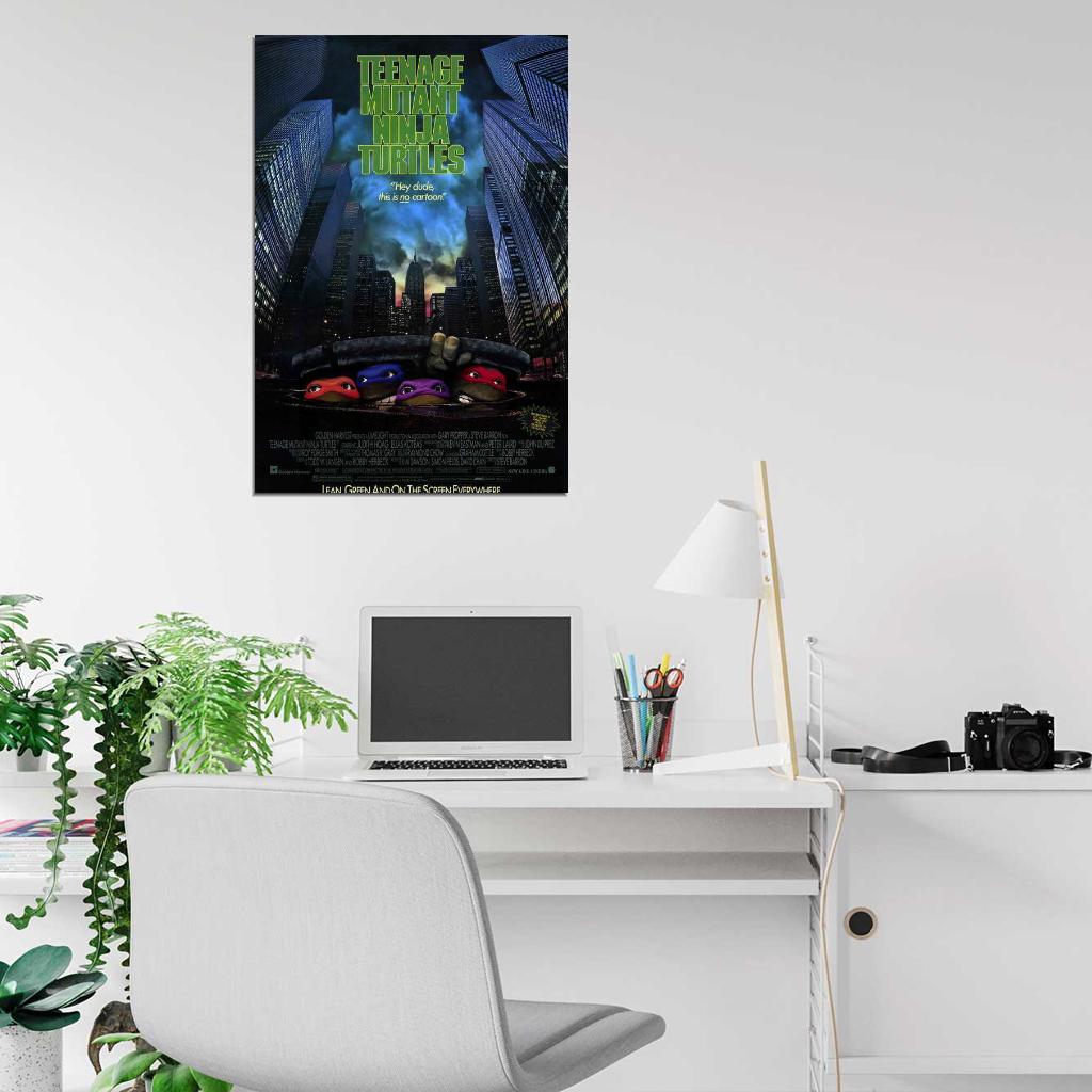 TEENAGE MUTANT NINJA TURTLES: THE MOVIE Judith Hoag DECOR WALL Print POSTER