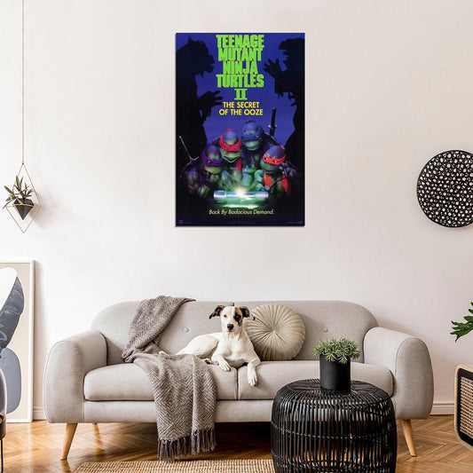 Teenage Mutant Ninja Turtles 2: The Secret of the Ooze Movie Decor Wall Print Poster - xonomax