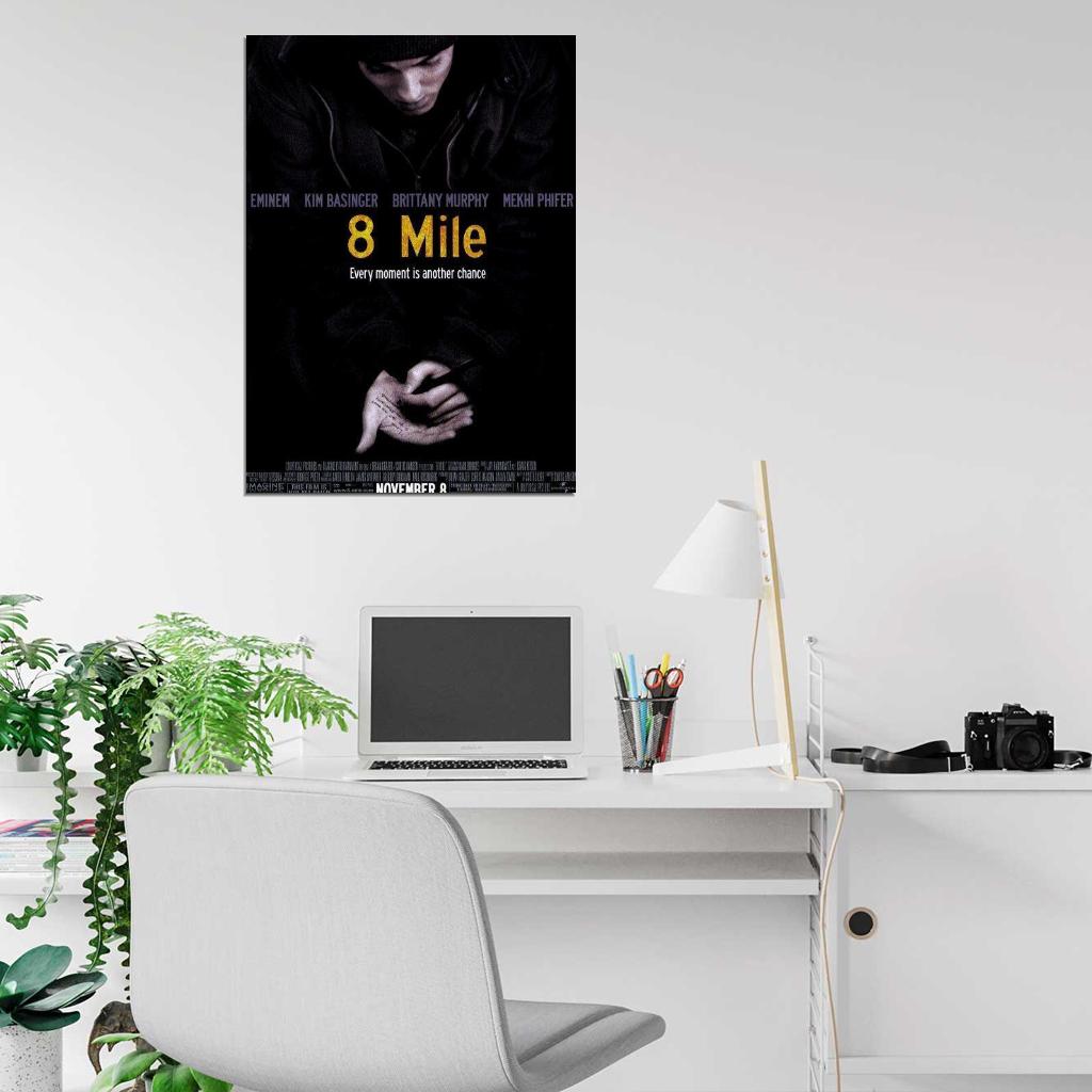 8 MILE Movie 2002 Eminem Kim Basinger Mekhi Phifer DECOR WALL Print POSTER