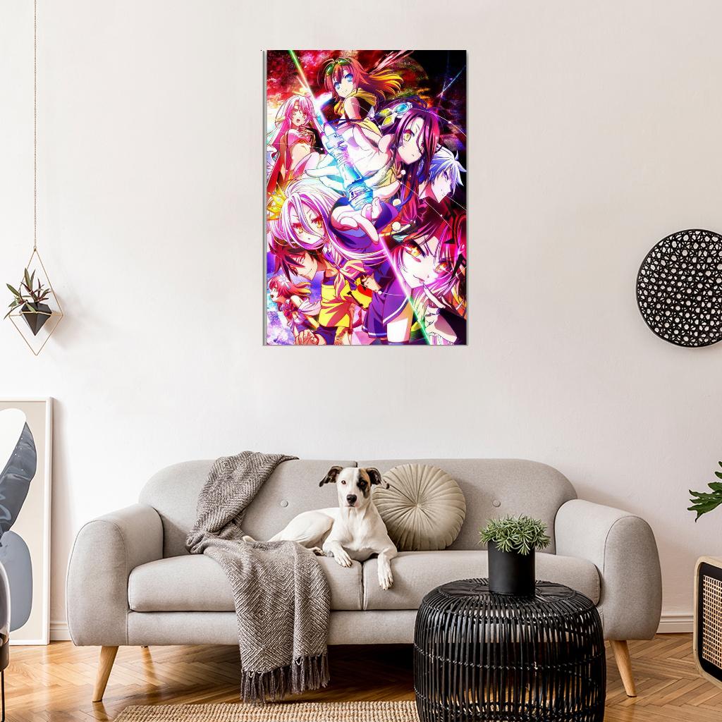 Classic Japan Anime No Game No Life Zero Print POSTER