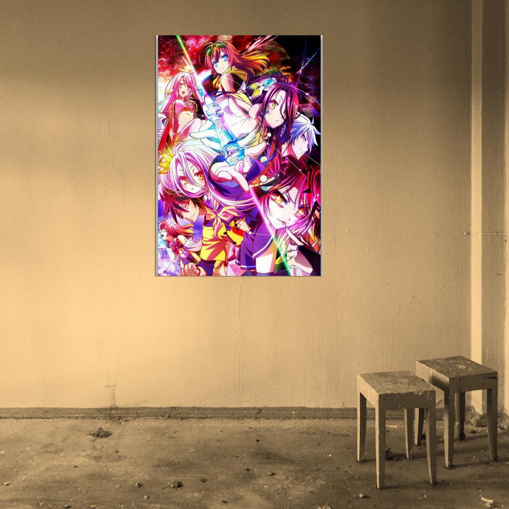 Classic Japan Anime No Game No Life Zero Print POSTER