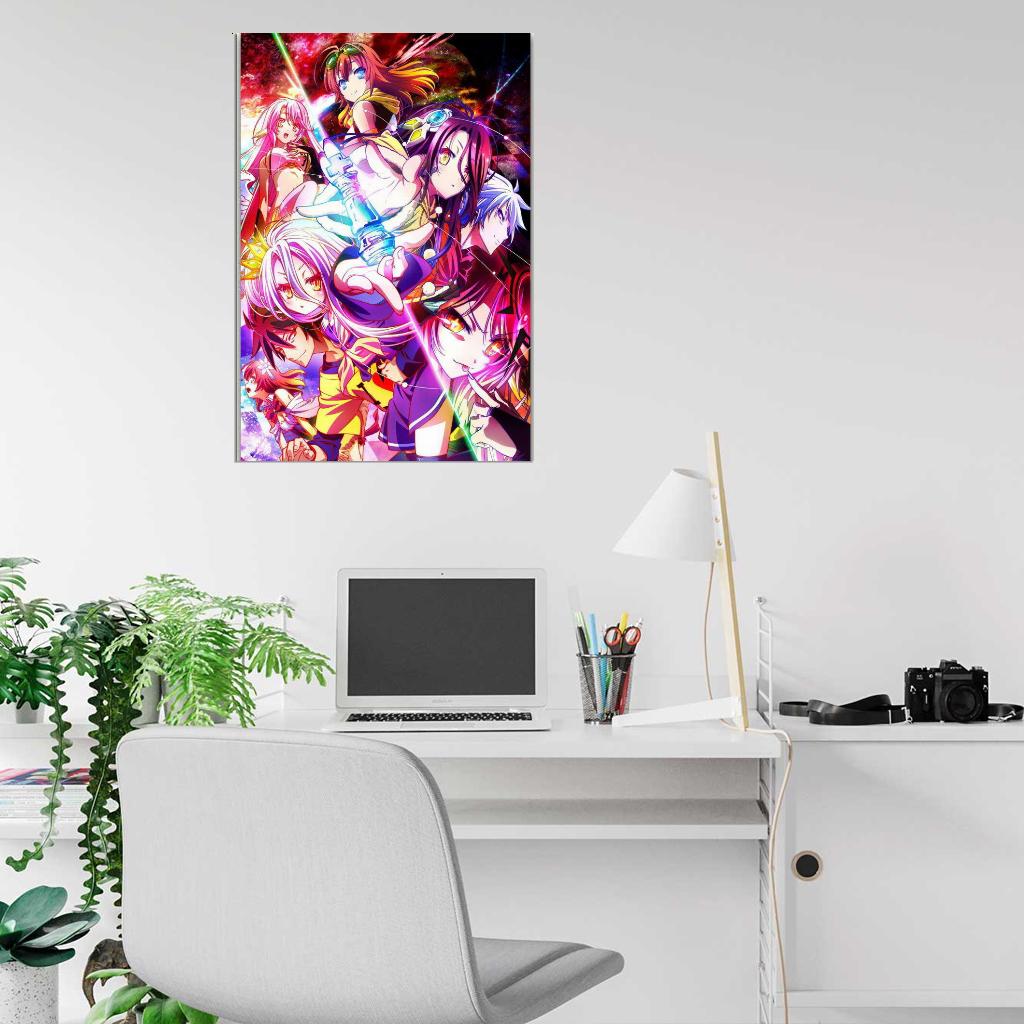 Classic Japan Anime No Game No Life Zero Print POSTER