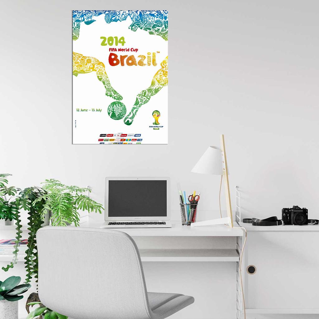 2014 Brazil World Cup Print POSTER