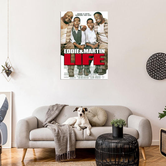Life Movie 1999 Eddie Murphy Lawrence Wall Art Decor PRINT POSTER - xonomax