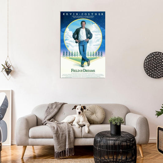 Field of Dreams Movie 1989 Kevin Costner, Amy Madigan WALL PRINT POSTER - xonomax