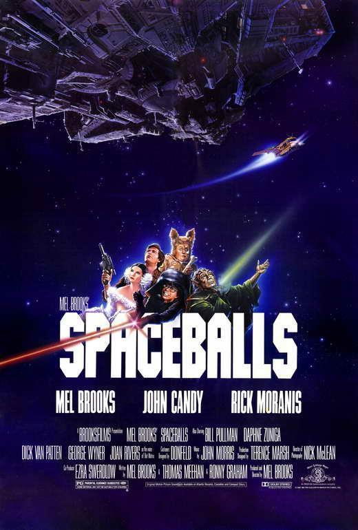 Spaceballs Mel Brooks, John Candy, Rick Moranis Decor Wall Print POSTER - xonomax