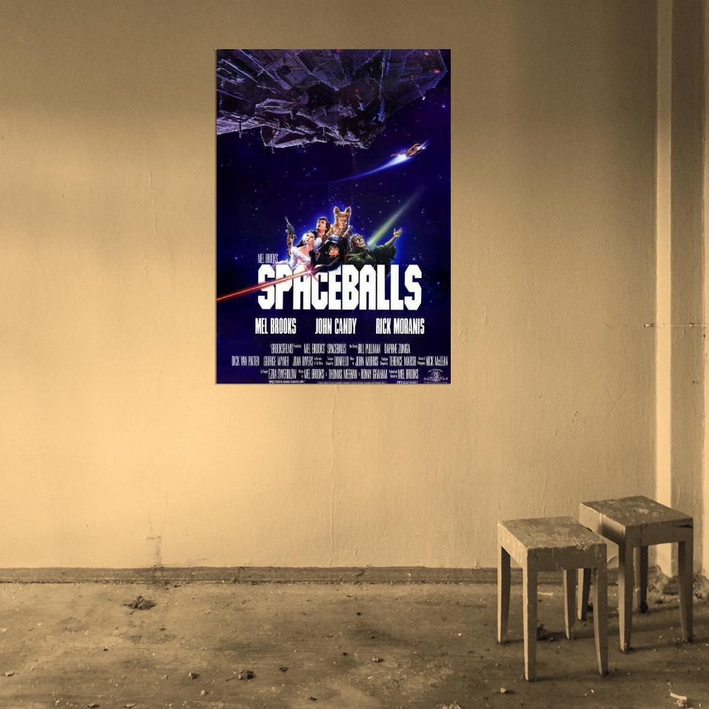 Spaceballs Mel Brooks, John Candy, Rick Moranis Decor Wall Print POSTER - xonomax