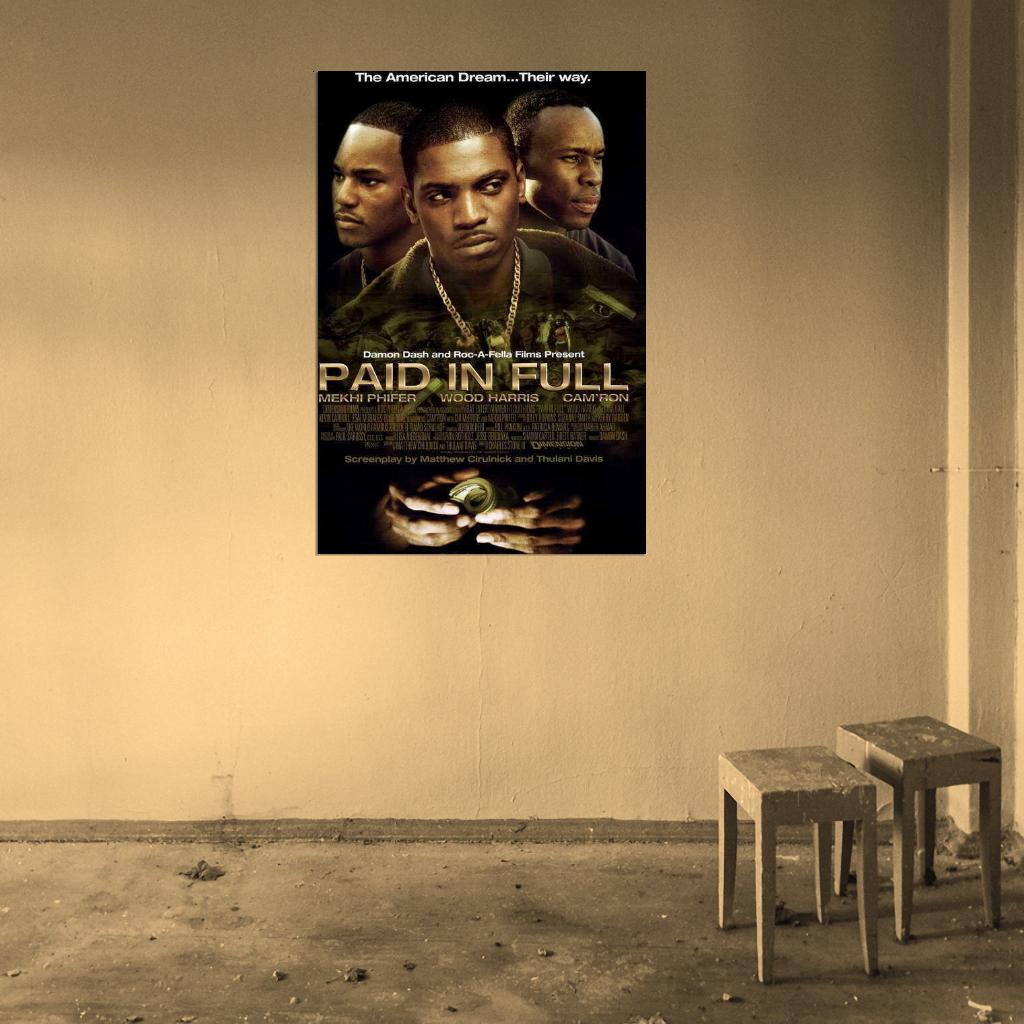 Paid in Full Movie Harris, Mekhi Phifer Decor Wall Print POSTER - xonomax