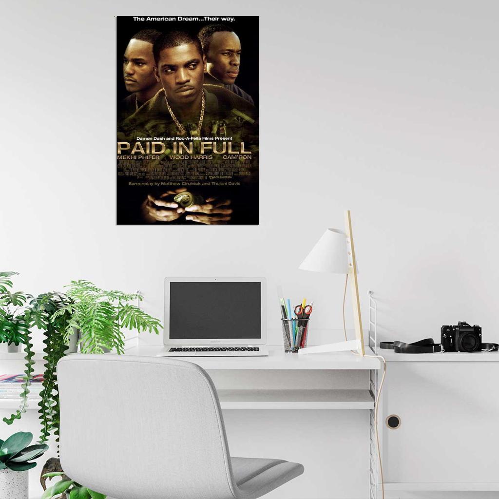 Paid in Full Movie Harris, Mekhi Phifer Decor Wall Print POSTER - xonomax