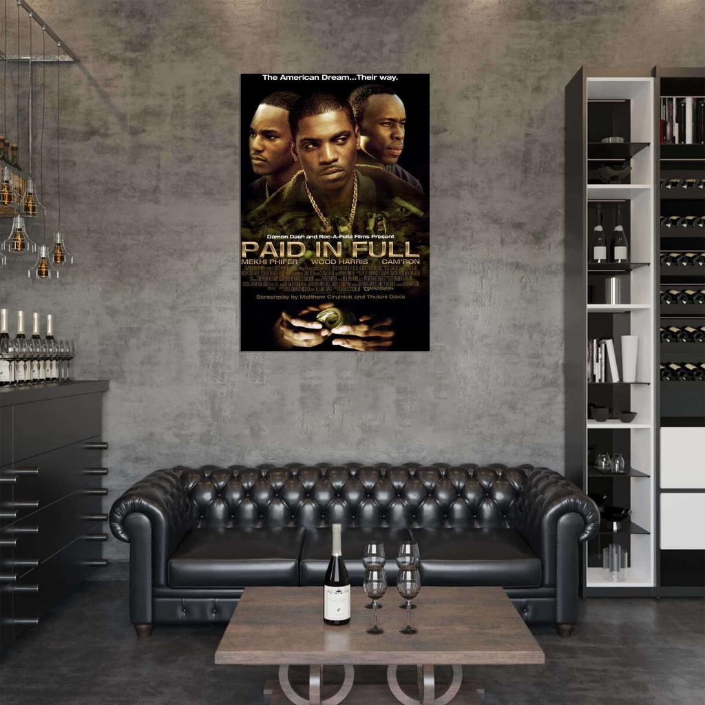 Paid in Full Movie Harris, Mekhi Phifer Decor Wall Print POSTER - xonomax