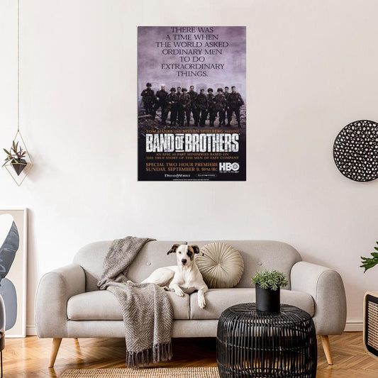 Band of Brothers Movie 2000 Scott Grimes, Damian Lewis Print POSTER - xonomax