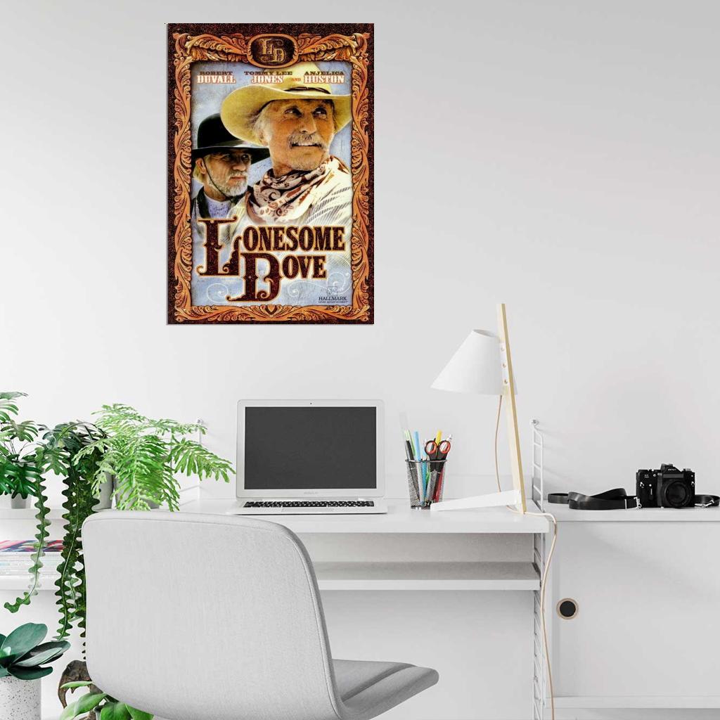 Lonesome Dove Movie 1989 Robert Duvall Tommy Lee Jones Print POSTER