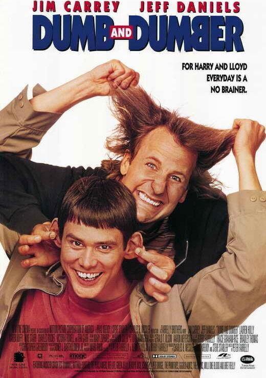 Dumb And Dumber Movie 1994 Jim Carrey Jeff Daniels Wall Art Decor PRINT POSTER - xonomax