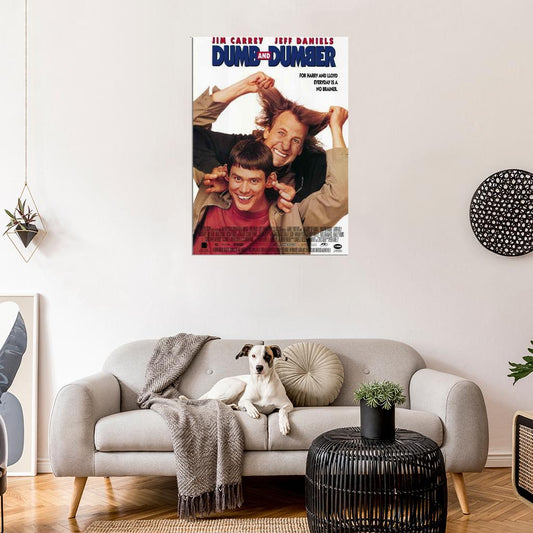 Dumb And Dumber Movie 1994 Jim Carrey Jeff Daniels Wall Art Decor PRINT POSTER - xonomax