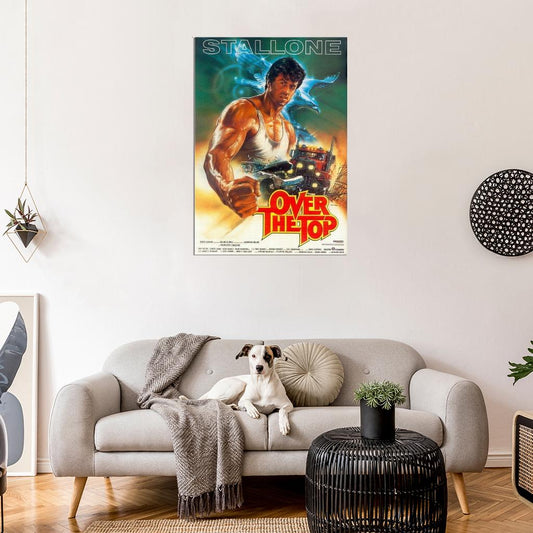 Over the Top Movie Sylvester Stallone Print POSTER - xonomax