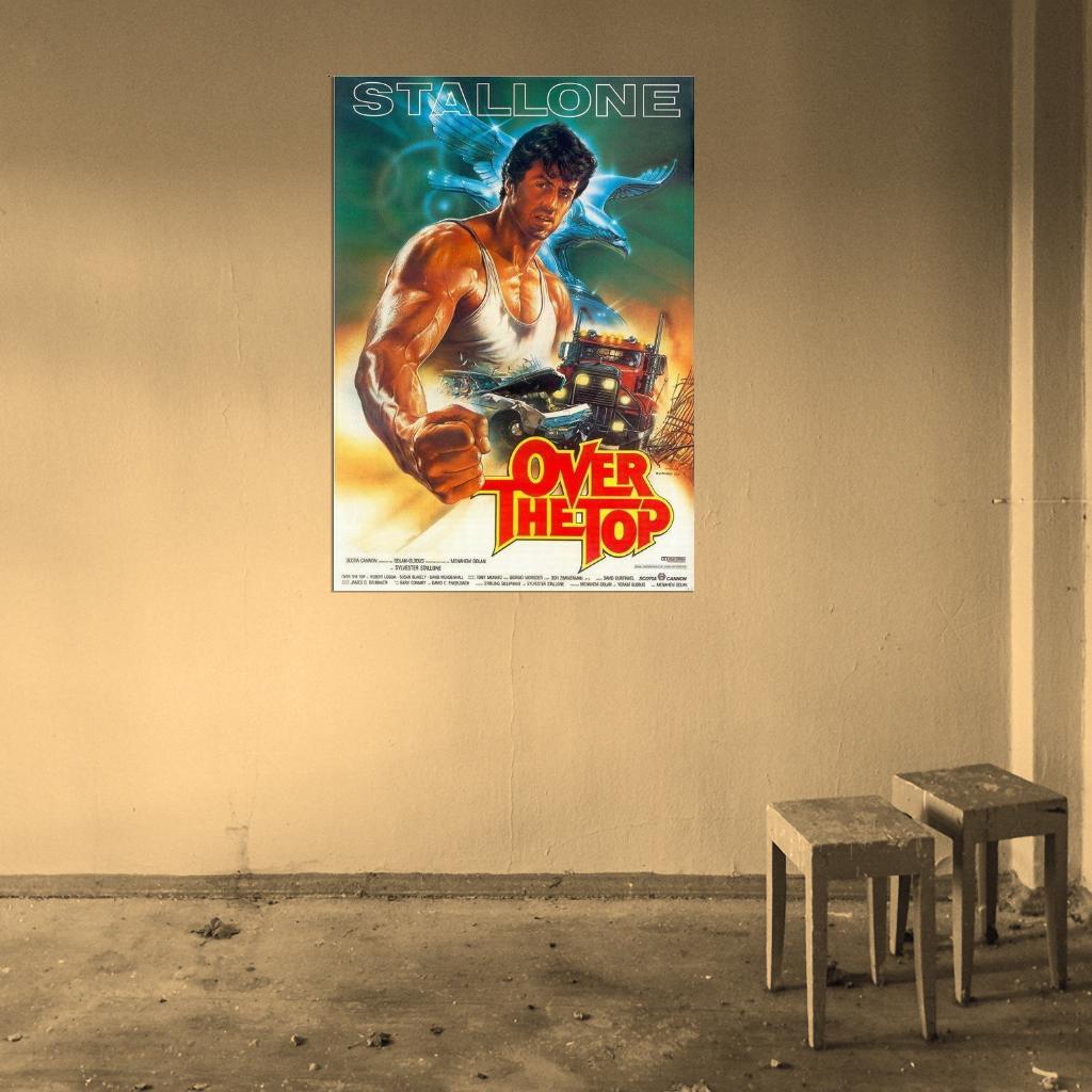 Over the Top Movie Sylvester Stallone Print POSTER
