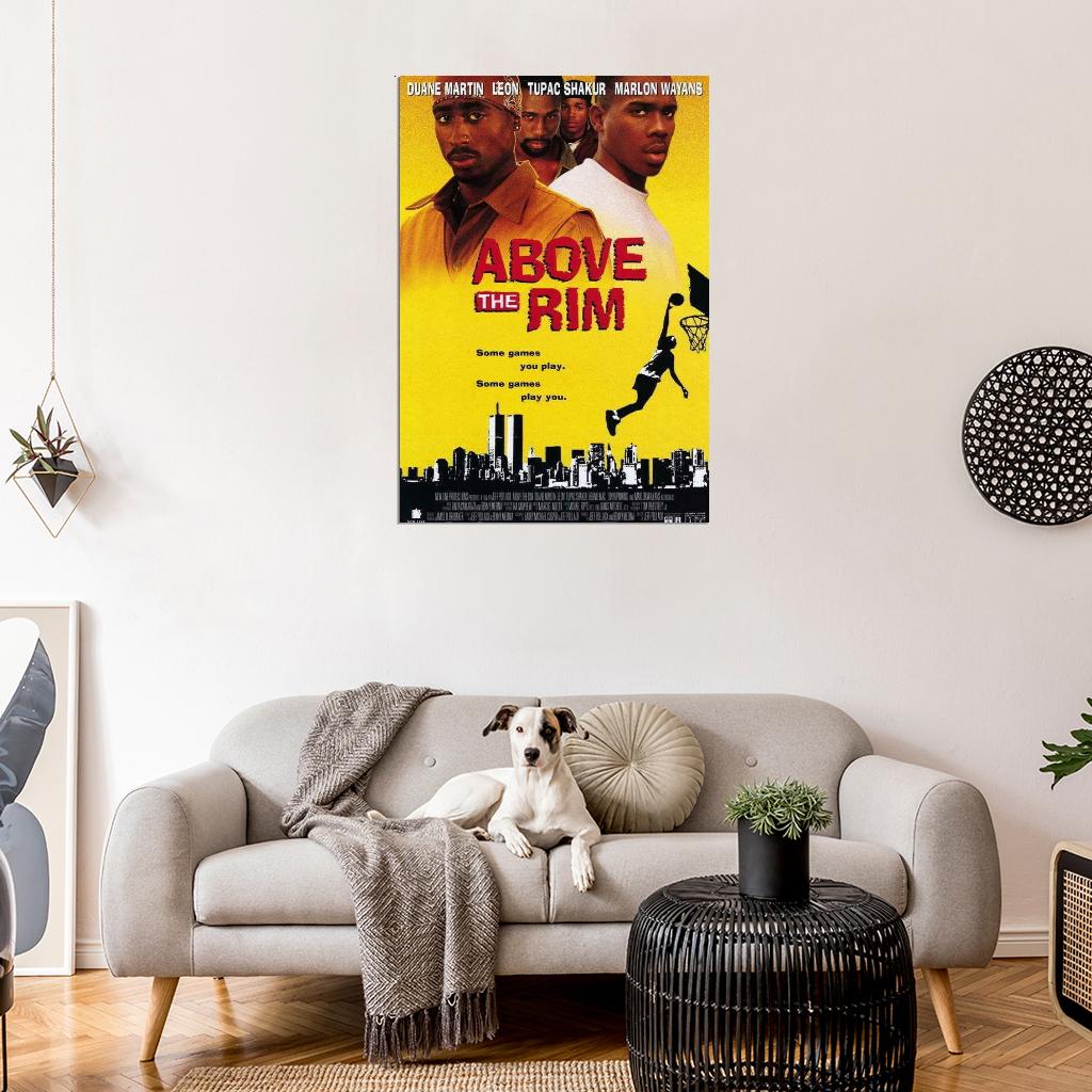 Above the Rim Movie 1994 Duane Tupac Shakur Print POSTER