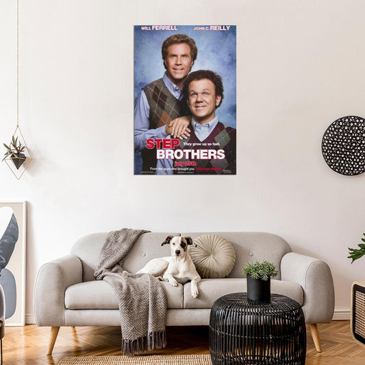 Step Brothers Movie 2008 Will Ferrell, John C. Reilly Decor Wall Print POSTER - xonomax
