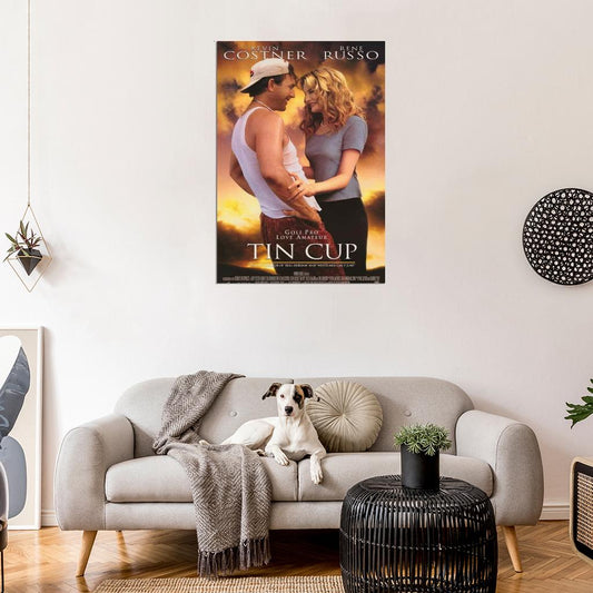 Tin Cup Movie 1996 Kevin Costner, Rene Russo Decor Wall Print POSTER - xonomax