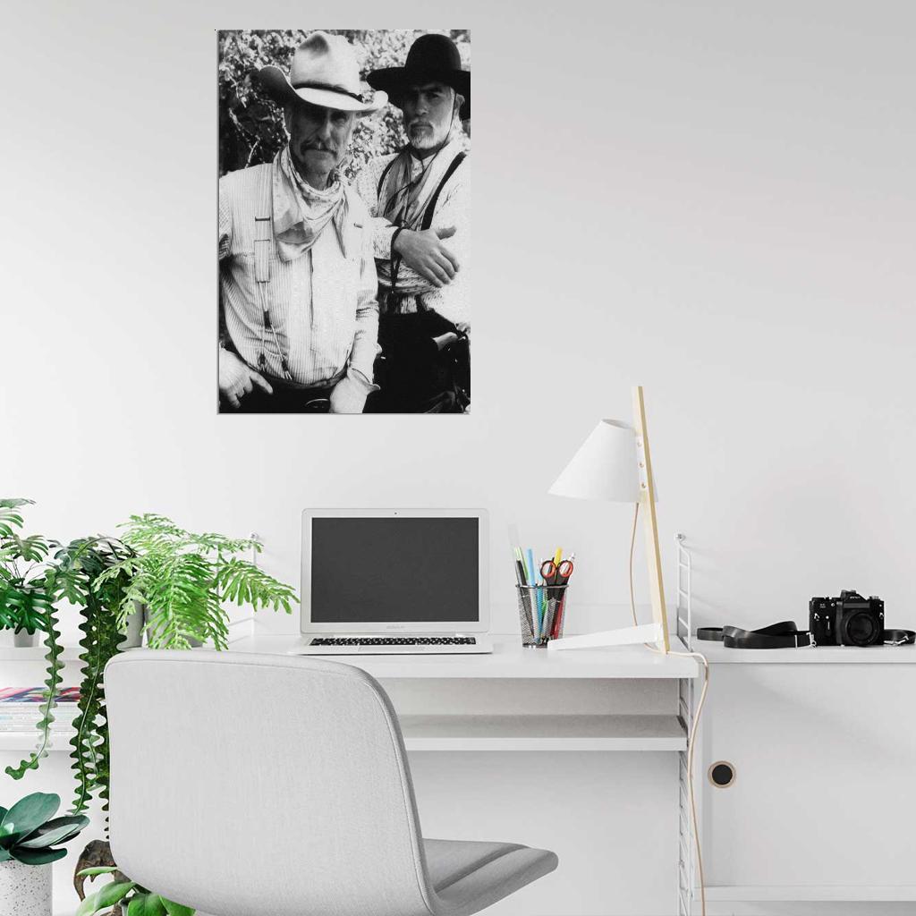 Lonesome Dove Movie 1989 Robert Duvall, Tommy Lee Jones Decor Wall Print POSTER