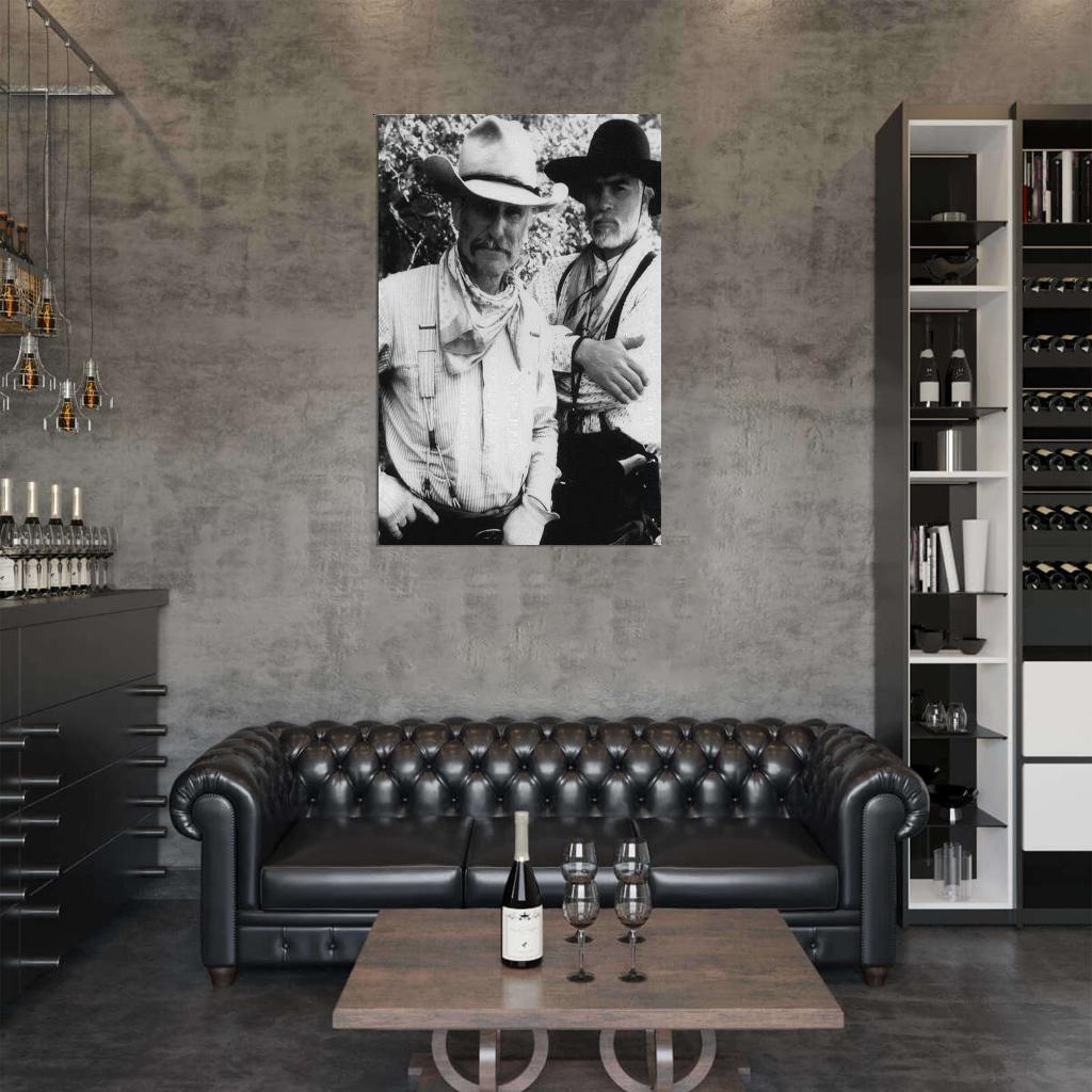 Lonesome Dove Movie 1989 Robert Duvall, Tommy Lee Jones Decor Wall Print POSTER
