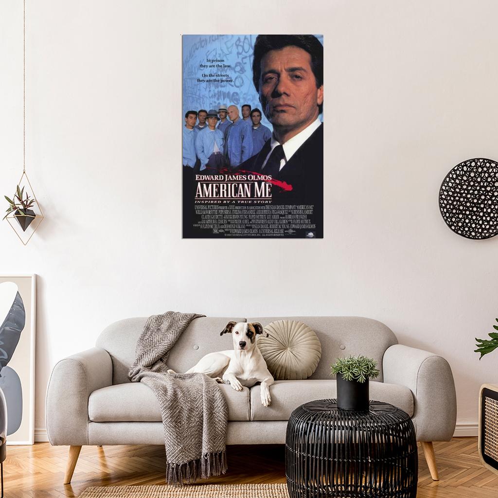 American Me Movie 1992 Edward James Olmos Print POSTER