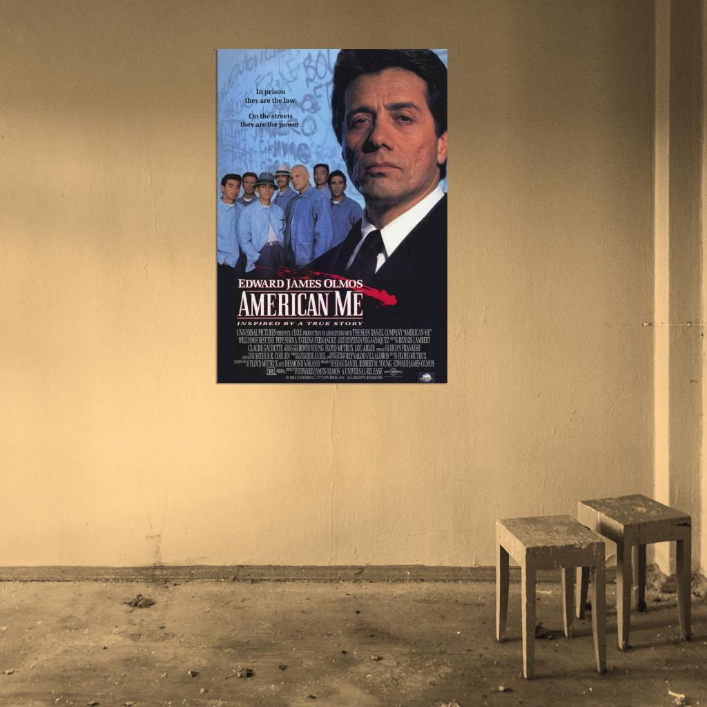 American Me Movie 1992 Edward James Olmos Print POSTER