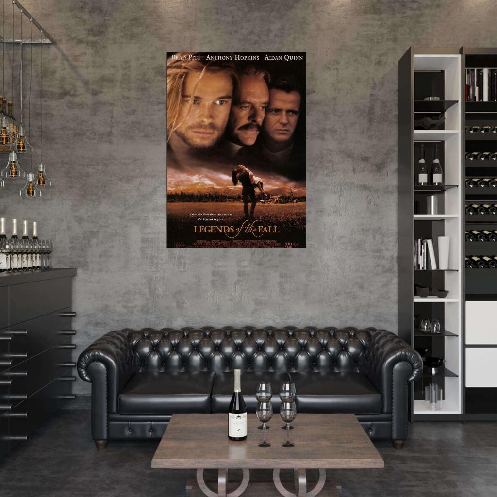 Legends of the Fall Movie 1994 Brad Pitt Decor Wall Print POSTER