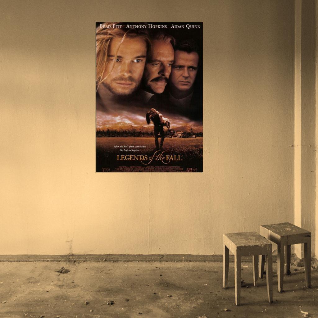 Legends of the Fall Movie 1994 Brad Pitt Decor Wall Print POSTER