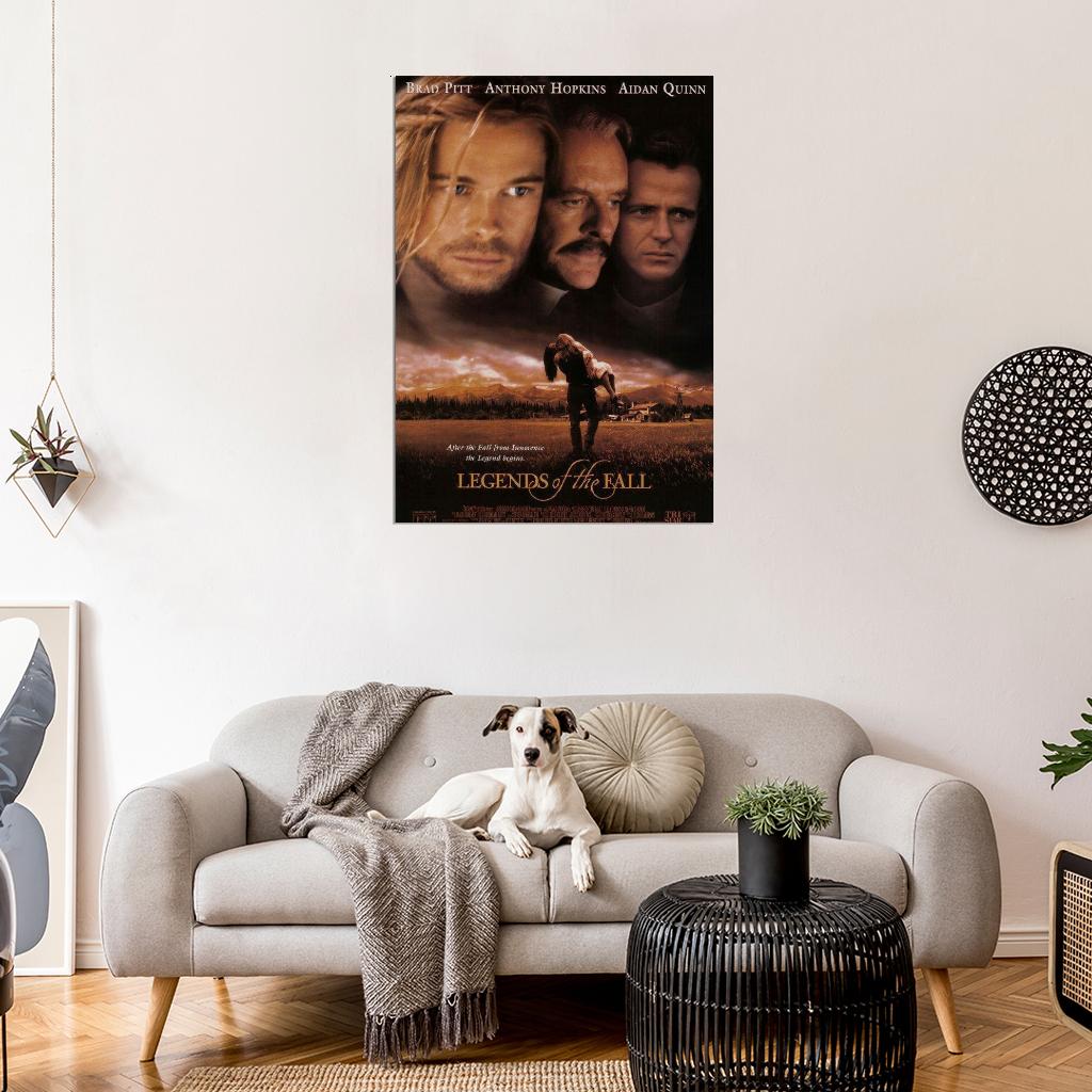 Legends of the Fall Movie 1994 Brad Pitt Decor Wall Print POSTER