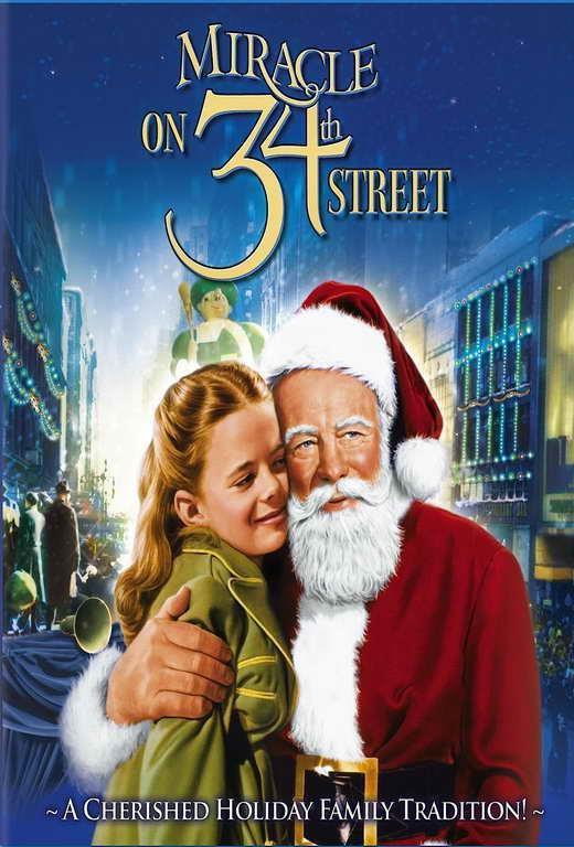 Miracle on 34th Street Movie 1947 Maureen O Hara John Payne Decor Wall Print POSTER