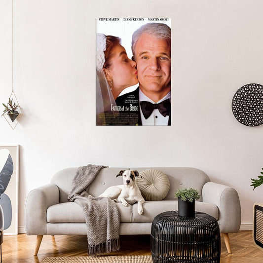 Father of The Bride Movie 1991 Steve Diane Keaton Decor Wall Print POSTER - xonomax