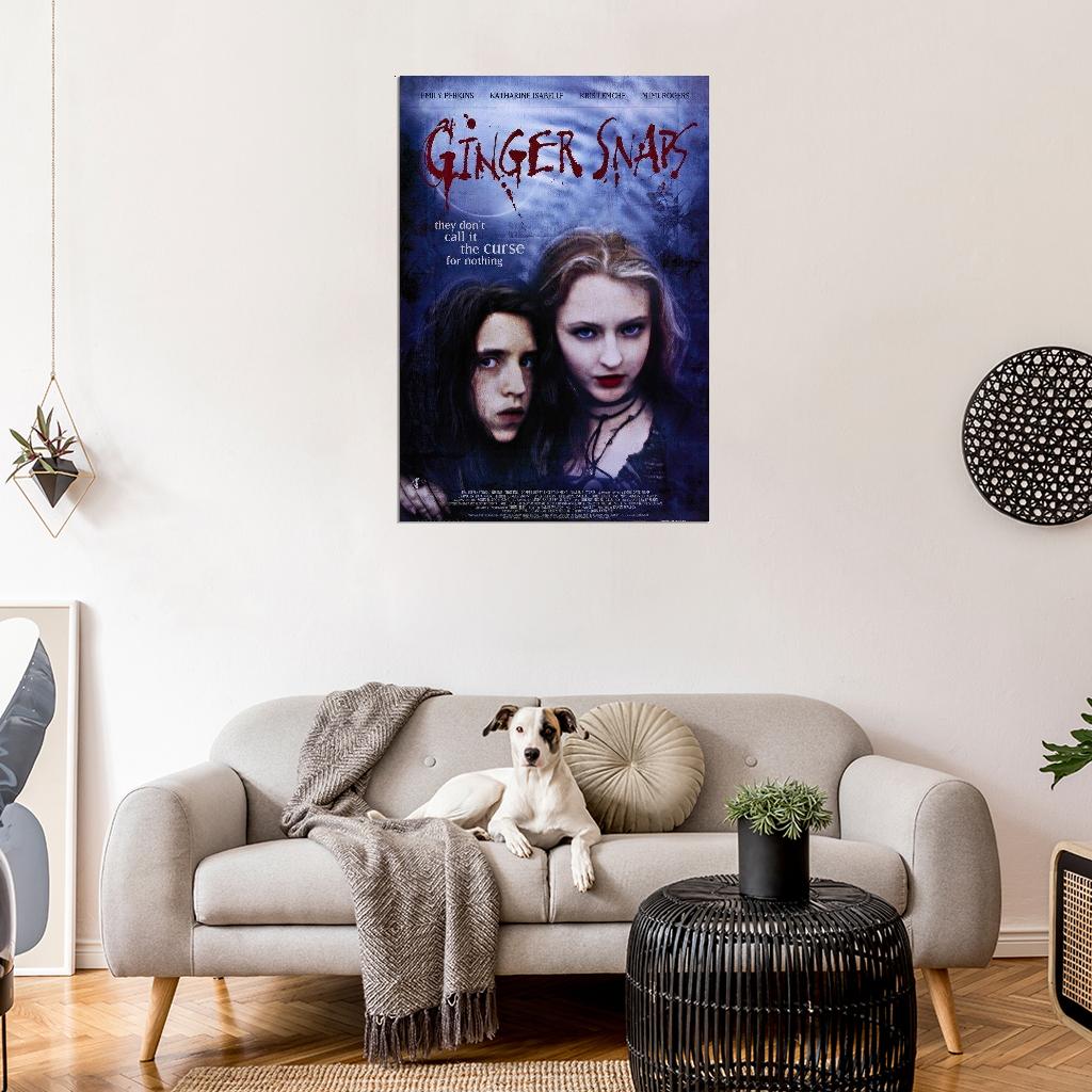 Ginger Snaps Movie 2000 Emily Perkins Katharine Isabelle Print POSTER