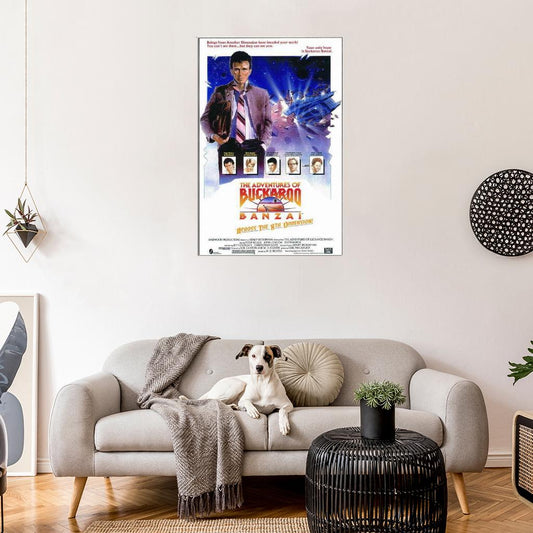 The Adventures of Buckaroo Banzai Movie 1984 Peter Weller WALL PRINT POSTER - xonomax