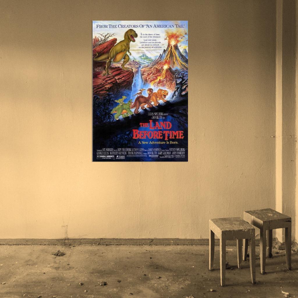 The Land Before Time Movie Pat Hingle Decor Wall Print POSTER