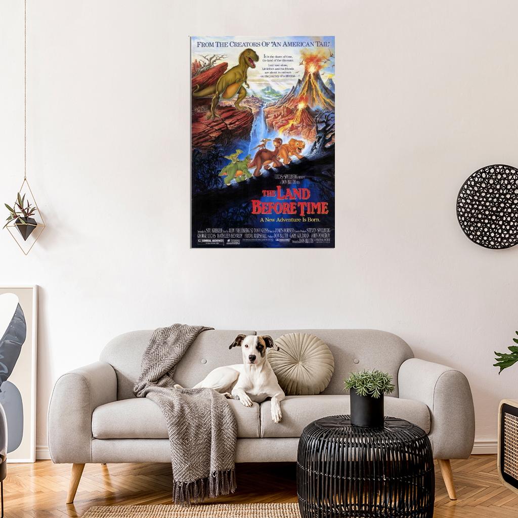 The Land Before Time Movie Pat Hingle Decor Wall Print POSTER