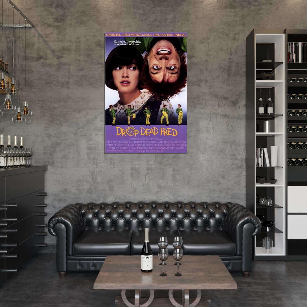 Drop Dead Fred Movie 1991 Phoebe Cates Decor Wall Print POSTER