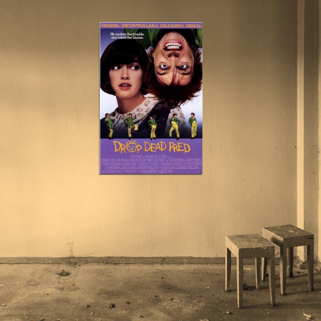 Drop Dead Fred Movie 1991 Phoebe Cates Decor Wall Print POSTER
