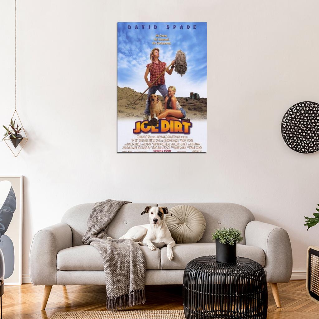 The Adventures of Joe Dirt Movie 2001 David Spade Decor Wall Print POSTER