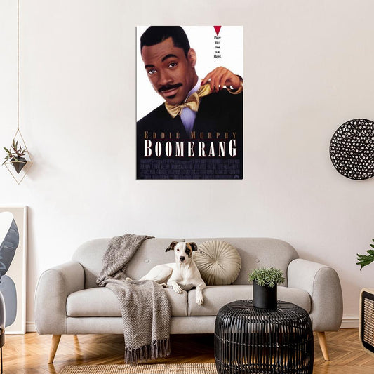 Boomerang Movie 1992 Eddie Murphy, Halle Berry Decor Wall Print POSTER - xonomax