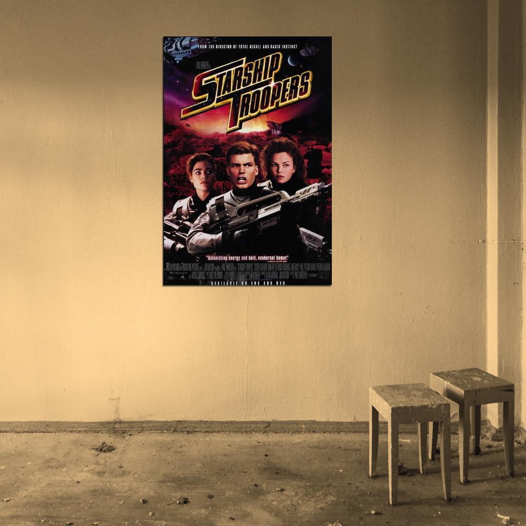 Starship Troopers Movie 1997 Asper Van Dien Decor Wall Print POSTER
