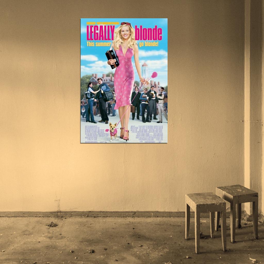 Legally Blonde Movie 2001 Reese Witherspoon Decor Wall Print POSTER