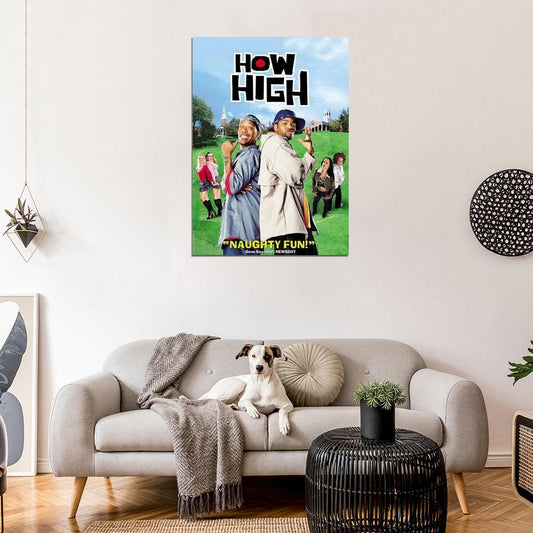 How High Movie 2001 Method Man, Redman bba Babatunde Decor Wall Print POSTER - xonomax