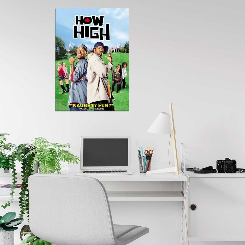 How High Movie 2001 Method Man, Redman bba Babatunde Decor Wall Print POSTER - xonomax
