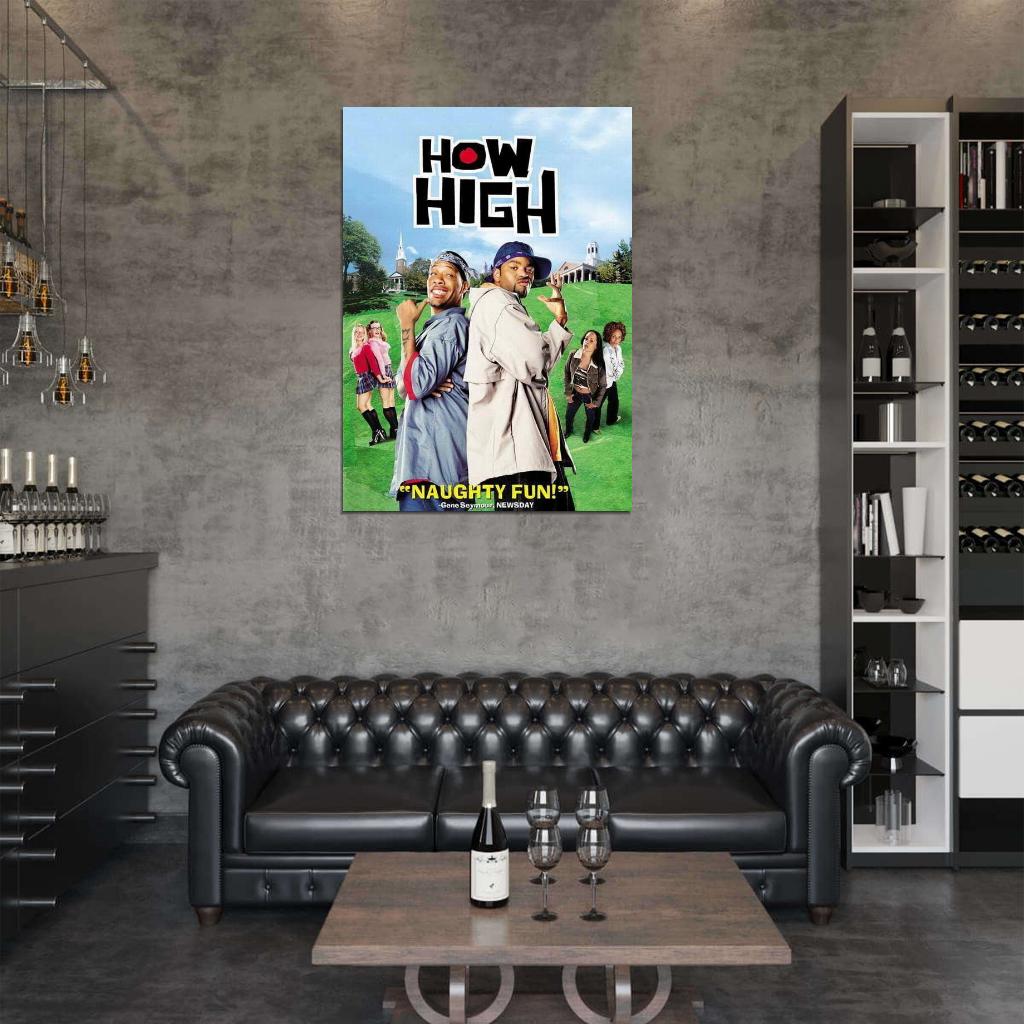 How High Movie 2001 Method Man, Redman bba Babatunde Decor Wall Print POSTER - xonomax