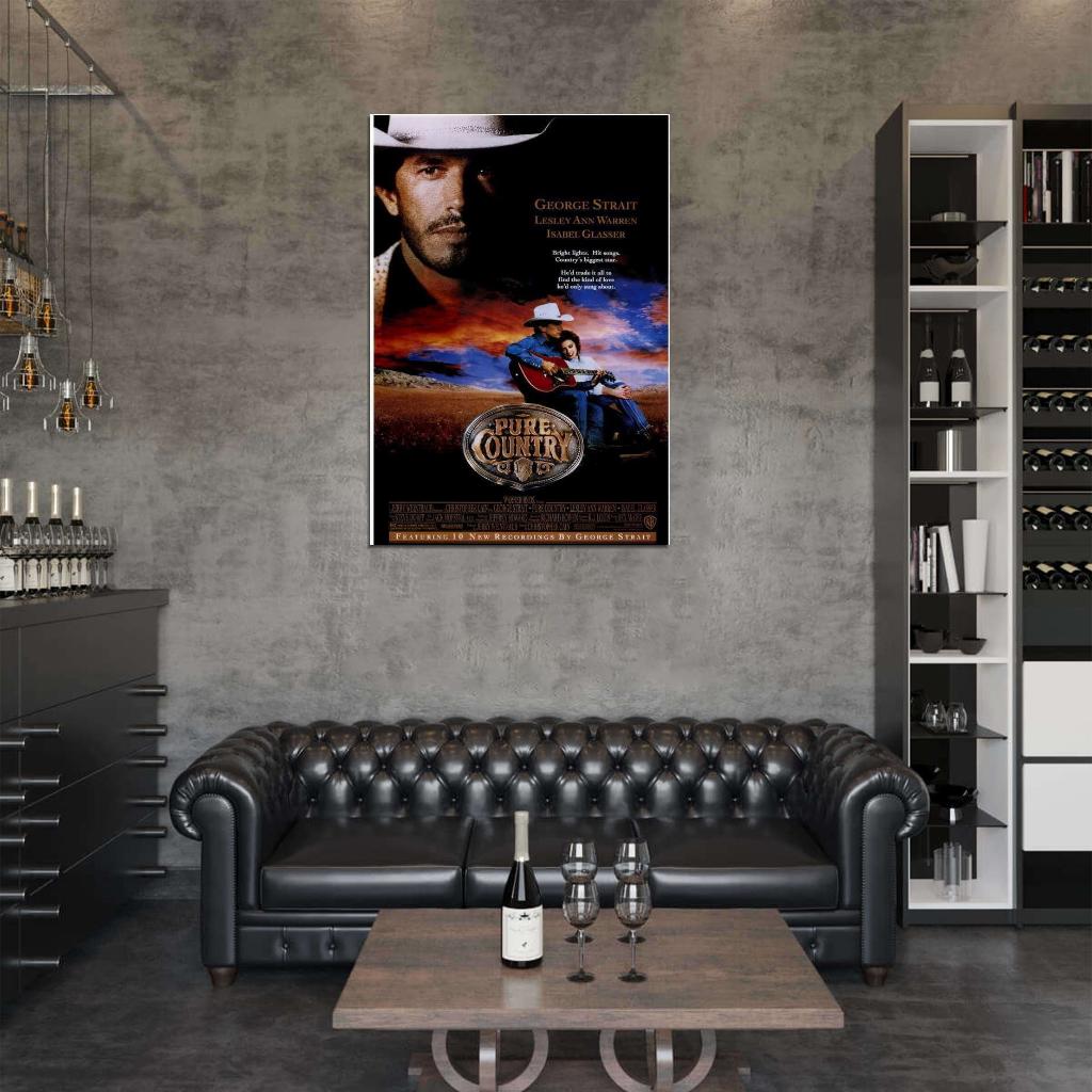 Pure Country George Strait, Isabel Glasser Decor Wall Print POSTER
