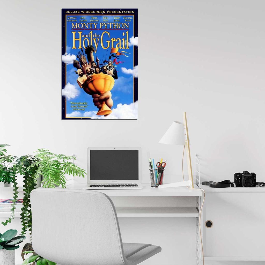 Monty Python and The Holy Grail Movie 1975 Decor Wall Print POSTER