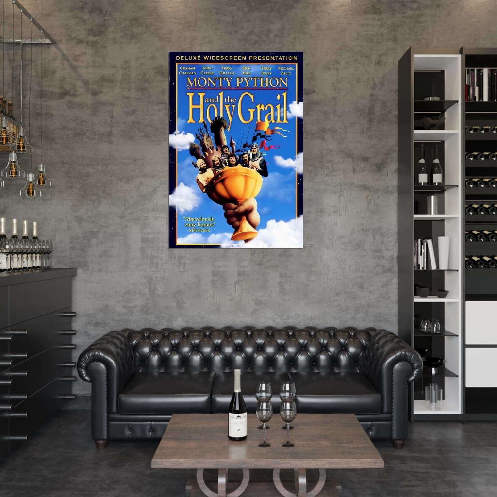 Monty Python and The Holy Grail Movie 1975 Decor Wall Print POSTER