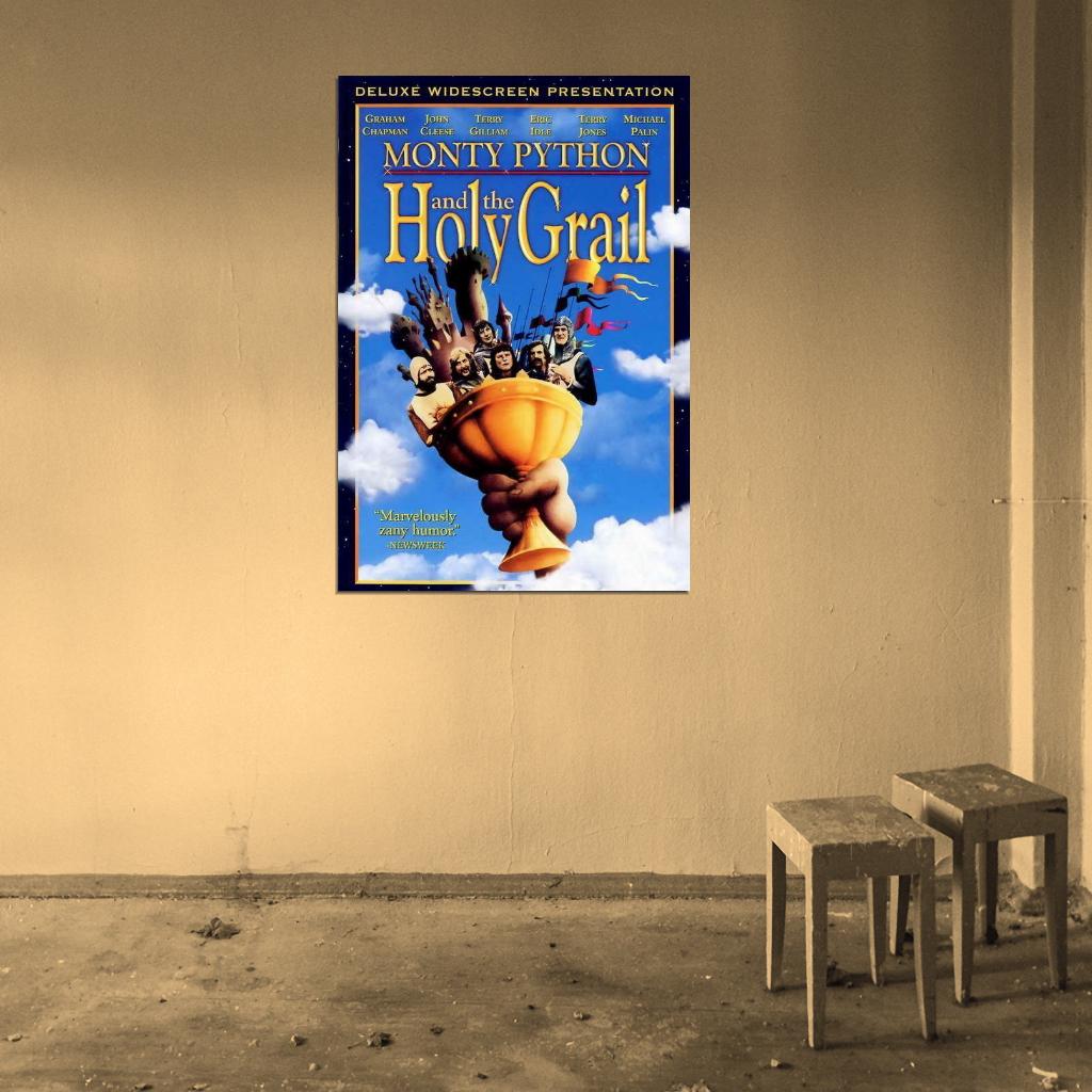 Monty Python and The Holy Grail Movie 1975 Decor Wall Print POSTER