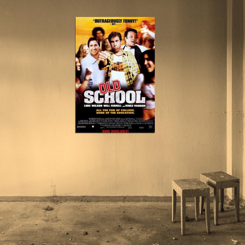 Old School Movie Luke Wilson, Will Ferrell Wall Print POSTER